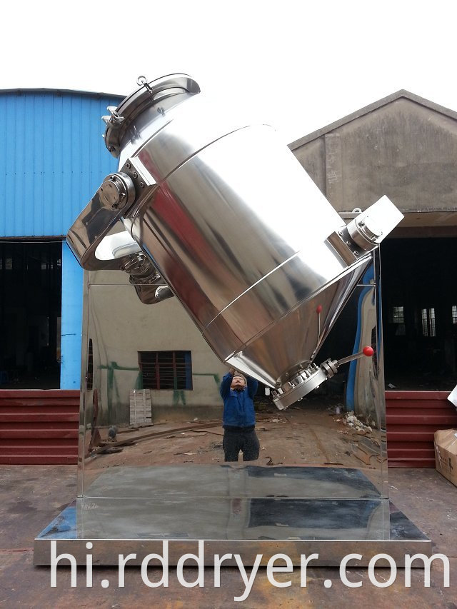 Multi-Directional Motions Powder Mixer for Pharmaceutical Chemical Material